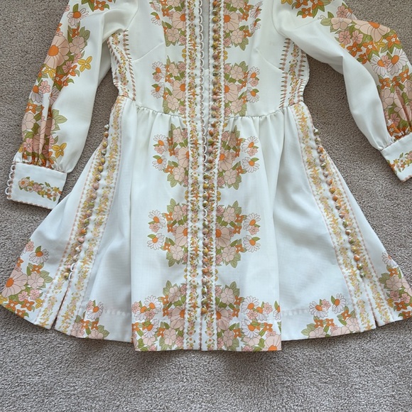 Floral Long Sleeve Dress - Picture 3 of 14